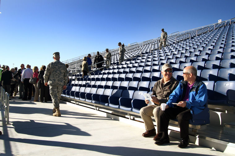 Hood Stadium bleachers